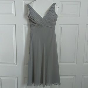 Gray semi formal dress